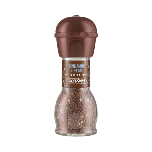 Kotanyi Mühle My Coffee Spice Cinnamon Dream, für Kaffee & Heißgetränke, 52g Produktbild, Vorderseite der Verpackung